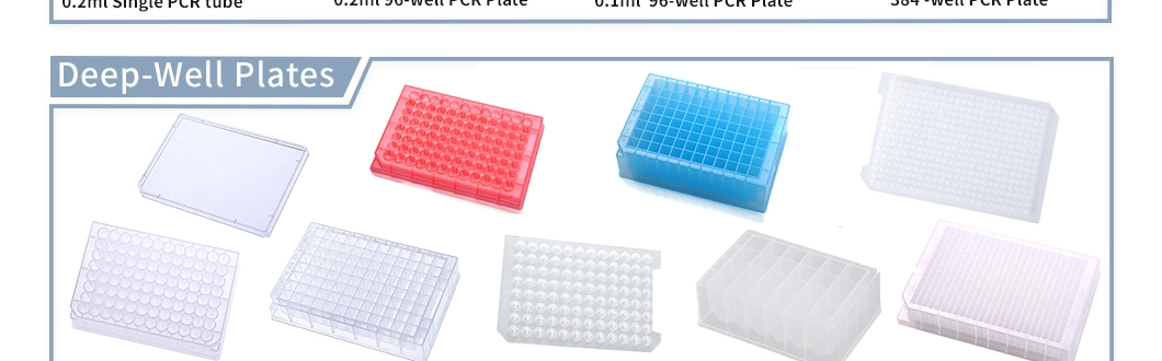 1.2ml Round U Bottom Shape PCR Deep Well Plate