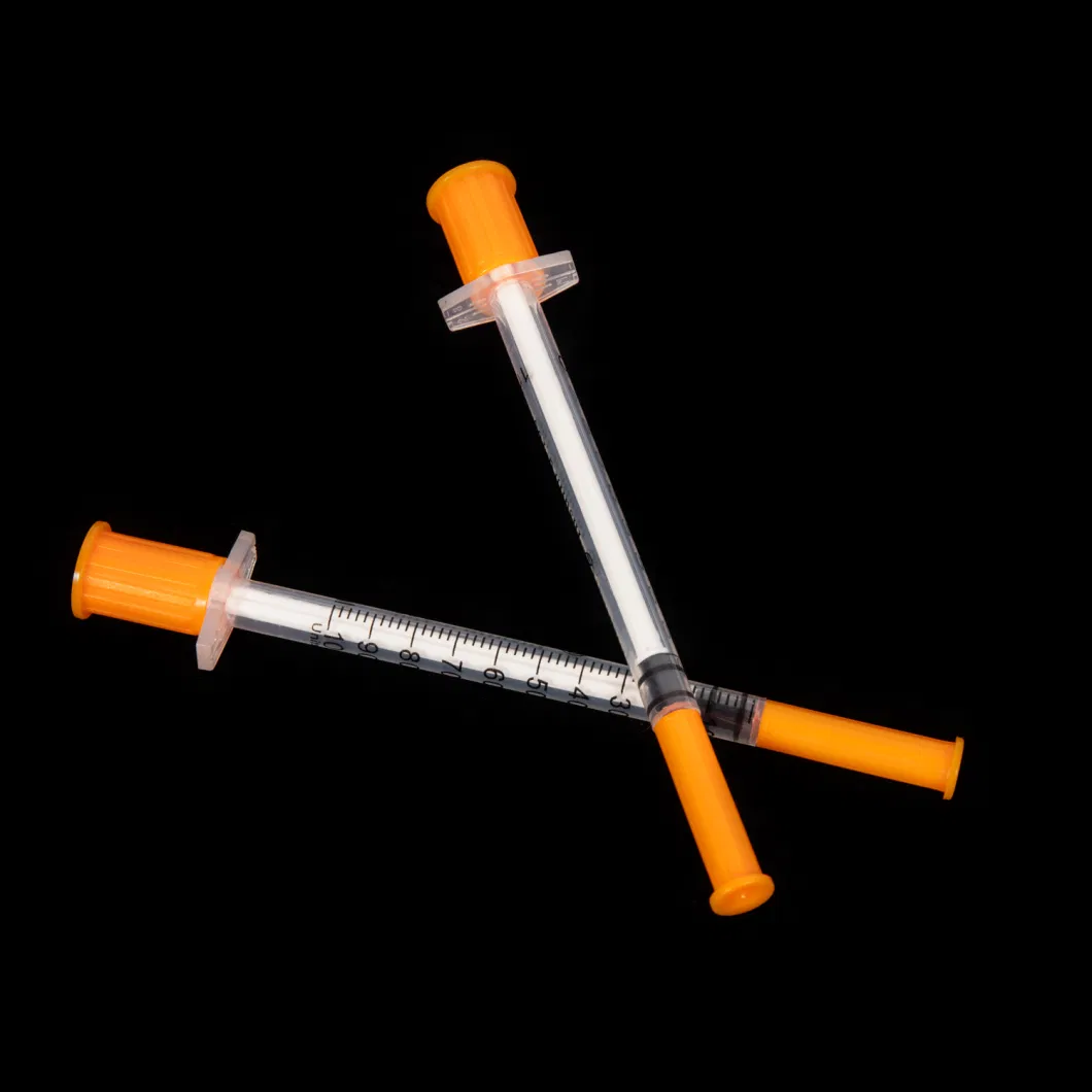 Disposable Medical Syringe Insulin Syringe Manufacturer Eo Sterile CE ISO SGS