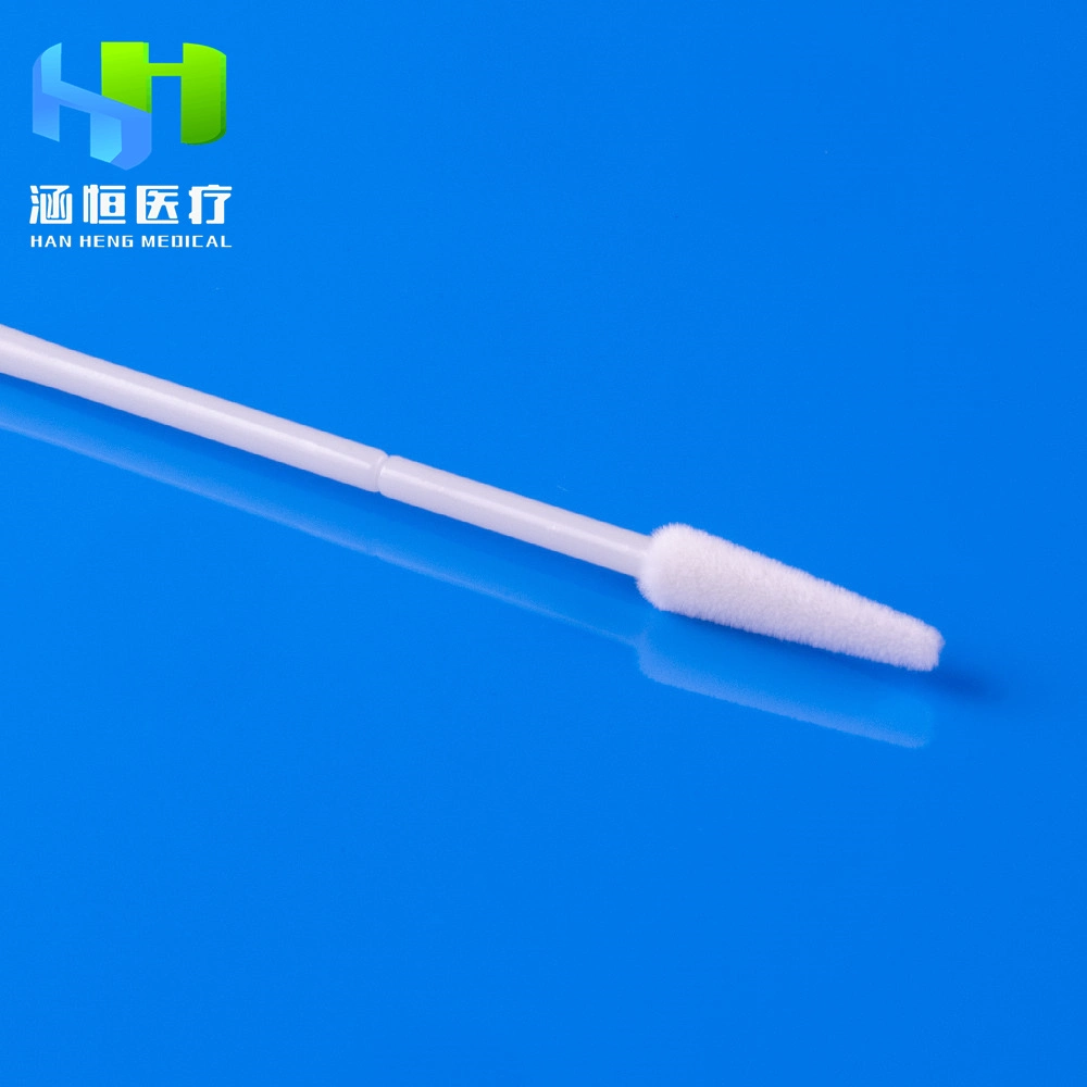 Hpv Test Flocked Applicator Medical Cell Collection Examination Gynecology Cervical Nylon Flocked Vaginal Swab Matching for Ivd Self-Test Kits CE ISO FDA